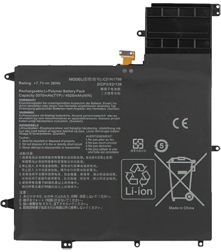 Amazon.com: ASODI C21N1624 Laptop Battery Compatible with Asus