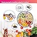 Vegetable Chopper Slicer Dicer Cutter Peeler Cheese Grater. 12-in-1 (22 Pieces). Best Manual Mandoline, Food Chopper, Lemon Squeezer, Egg White Separator, Egg Slicer. Free Cut-Resistant Gloves Brushes