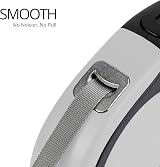 Cfmour Retractable Dog Lead 5m 50kg Grey Heavy-Duty Extendable Leash view 7