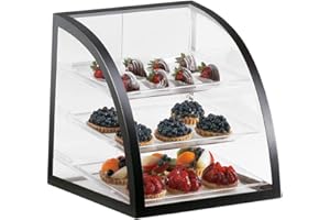 Cal-Mil P255-13 Iron Display Cases, 16.5" Length x 16" Width x 16.5" Height, Black