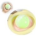 Taba Squishy Daifuku Squeeze Toys,Sensory Fidget Toy for Your Best Mellow and Chill,Party Favors, Birthday Gift, Squishy Toys for Adults (White Green Gradient)