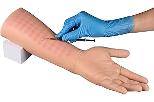 Ultrassist Intradermal Injection Practice Arm, Intradermal Injection Training Simulator for Nursing Students, Medical Educati