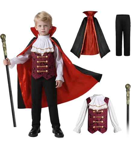 Déguisement De Vampire - Enfant - Déguisement Enfant - Rue de la Fête Déguisement De Vampire - Enfant - Déguisement Enfant - Rue de la Fête
