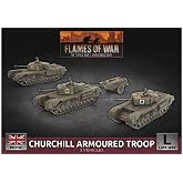Flames of War: British Churchill Armoured Troop (Late-War)