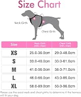 Rabbitgoo Dog Harness Large No Pull Reflective Adjustable Pink Blue L view 2