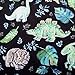 NZRVAWS Newbron Receiving Blankets for Boys Dinosaur Baby Swaddle Wrap Soft Baby Blankets with Hat