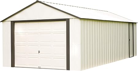 Amazon Com Arrow Shed Vt1224 12 X 24 Ft High Gable Coffee Steel