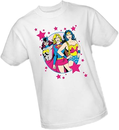 wonder woman batgirl supergirl shirt