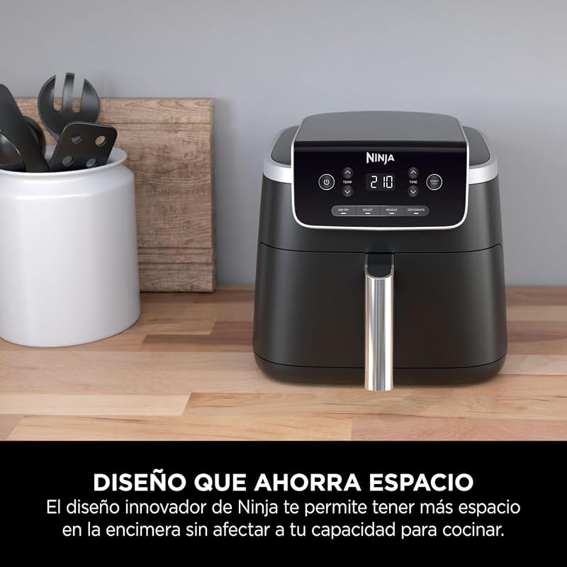 Air Fryer PRO, Freidora de Aire, 4,7L, Cesta Individual, Negro — foto 4 de 8