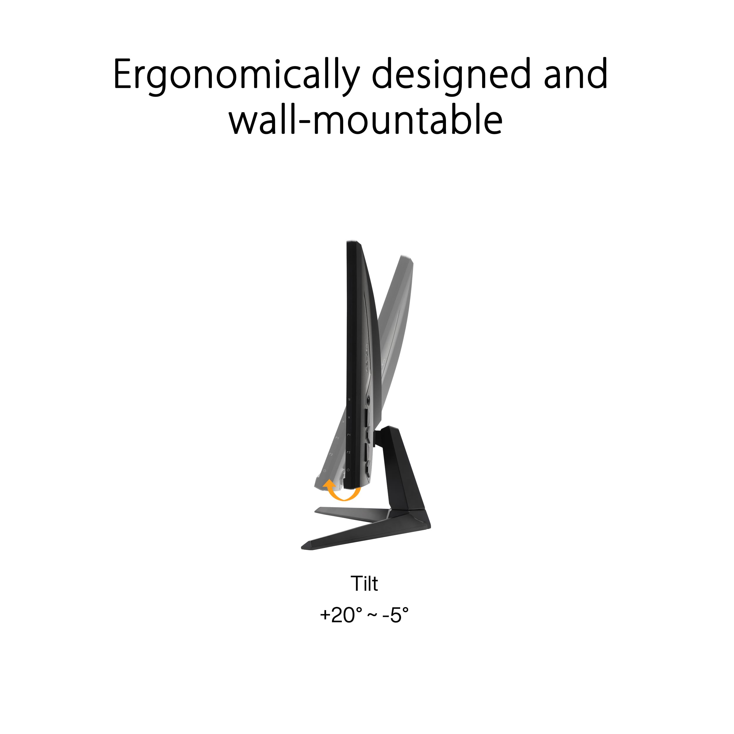 ASUS TUF Gaming 27” 1440P Gaming Monitor (VG27AQM1A) - QHD (2560 x 1440), 260Hz, 1ms, Fast IPS, Extreme Low Motion Blur Sync, Freesync Premium, G-SYNC Compatible, DisplayHDR400, 3 Year Warranty