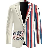 TOADDITDO Camo Tree Leaf Print Men's Sport Coats Blazers Casual One Button Business Suit Jacket