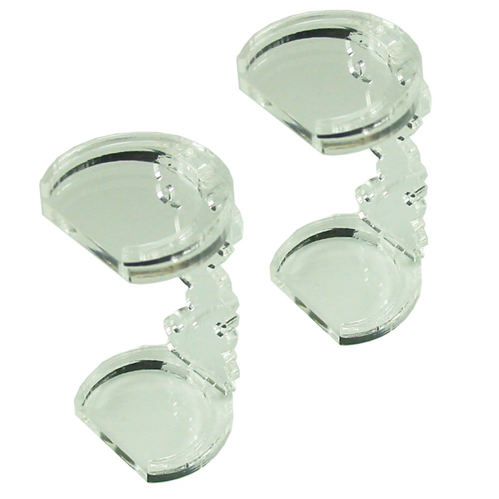 LITKO Flying Figure Stands, 25mm Round (2)