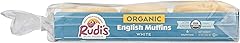 Rudis Bakery Organic White English Muffins, 12 OZ