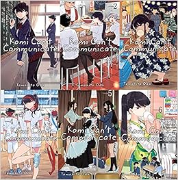 Komi Can T Communicate Manga Collection Set Volumes 1 6 Tomohito Oda 9781974707126 9781974707133 9781974707140 9781974707157 9781974707164 9781974707171 Komi Can T Communicate My Dress Up Darling Manga Box Set Don T Toy With Me Miss Nagatoro