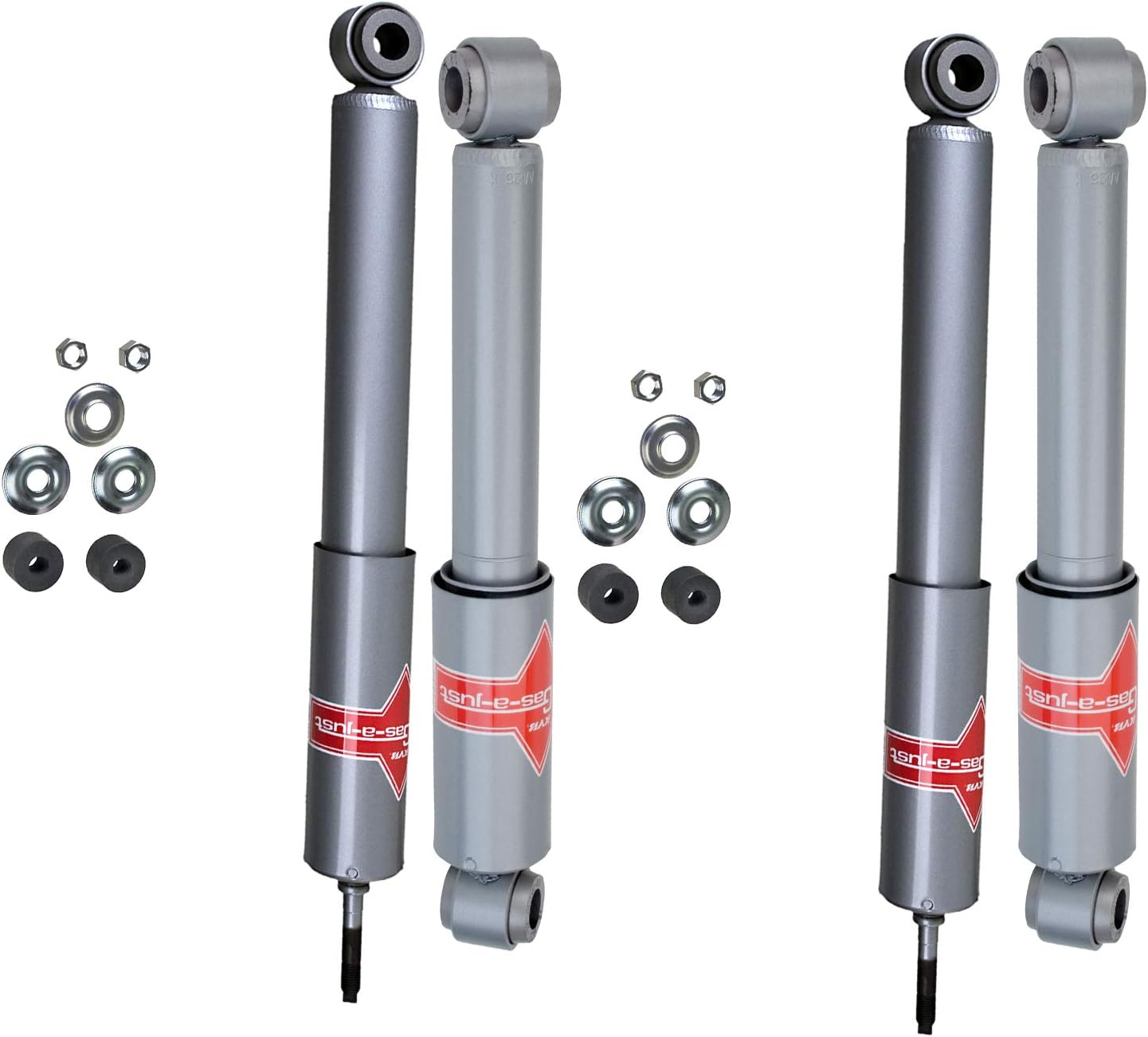 KYB Gas-A-Just Monotube Shocks Set for 1986-1995 Suzuki Samurai 4WD