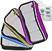 Packing Cubes 4pcs Value Set for Travel - 4 Slim Size Bago's Cubes