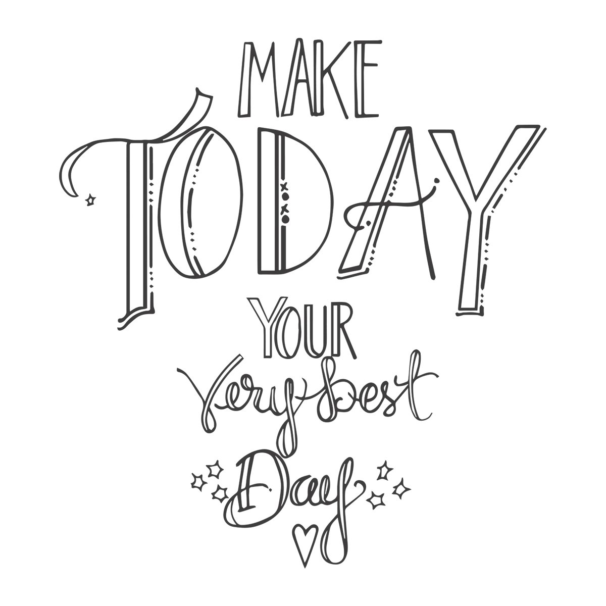 Spellbinders Stamps Make Today Your Best Day