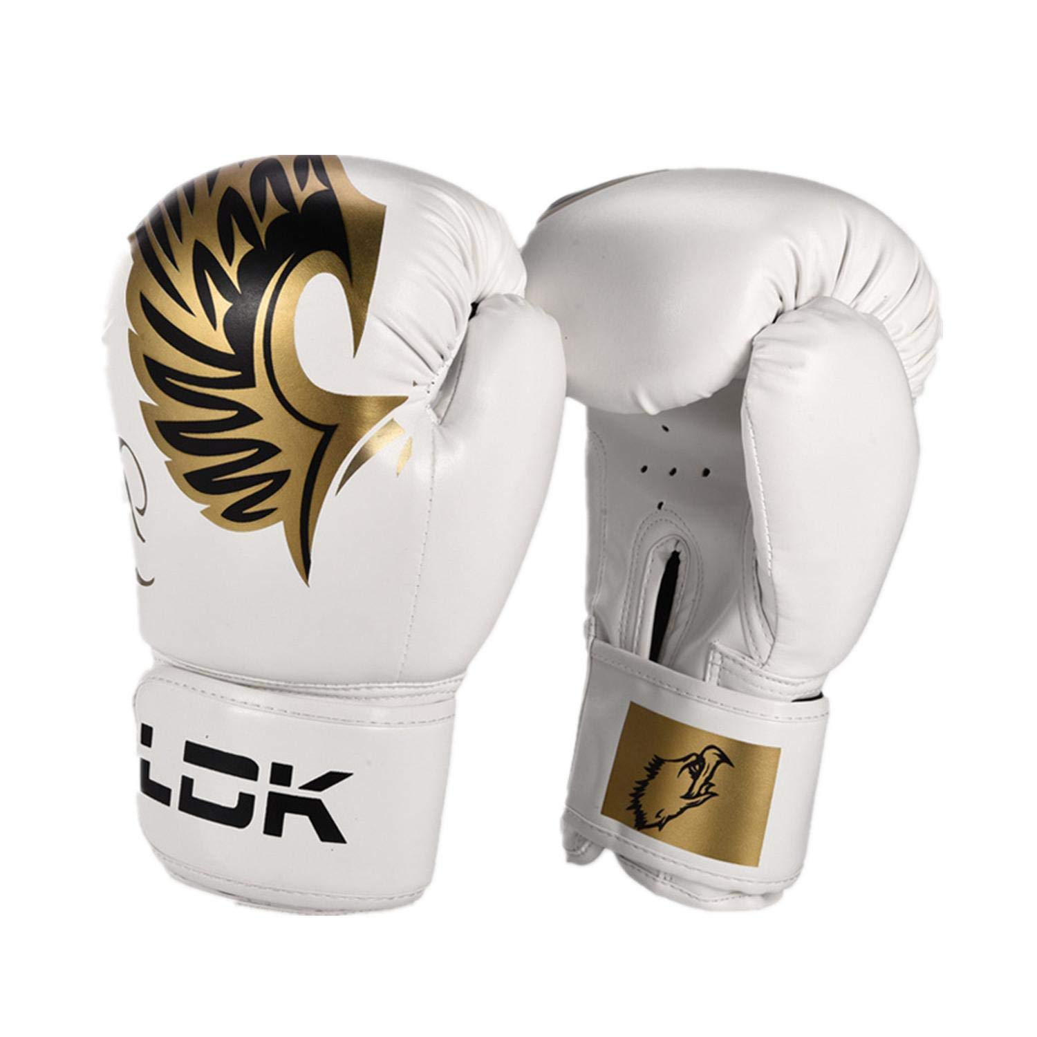 1 Pair Boxing Gloves Breathable Thickening Adjustable Kick Boxing Sparring Training Boxing Gloves