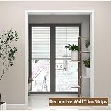 Zayejod 5M PVC Inside Outside Corner Trim Self-Adhesive Vinyl Moulding 4cm view 9