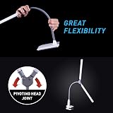 Daylight Daylight DuoPro Clamp Lamp High CRI 95+ Double Head LED 6000K view 4