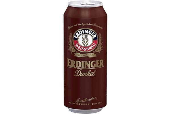 Cerveja Erdinger Dunkel - lata de 500 ml Erdinger 500Ml