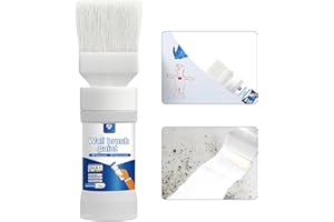 Anirun White Interior Wall Paint 6.35 oz - Small Drywall Repair Paint, Drywall Primer, for Covering Graffiti & Stains on Walls