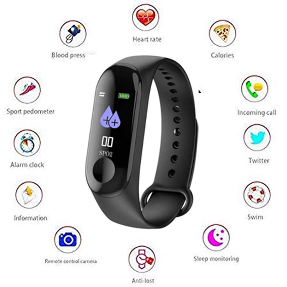 m3 smart band amazon