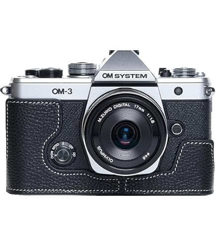 Amazon.com : OM-1 Camera Case, BolinUS Handmade Genuine Real