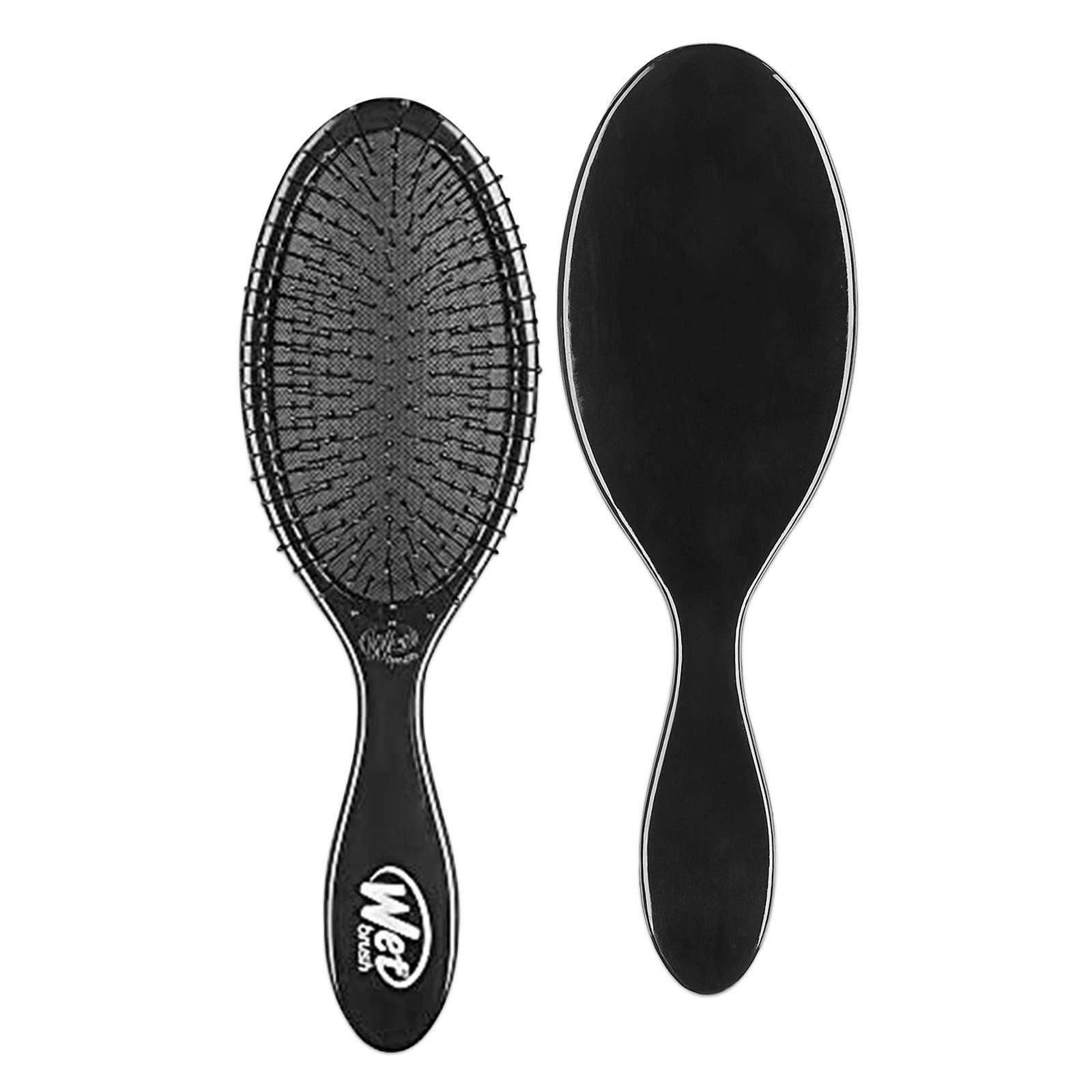 Wet Brush Detangler, Black, 1 Count (Pack of 1)