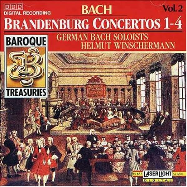 Amazon.com: Bach: Brandenburg Concertos Nos. 1-4