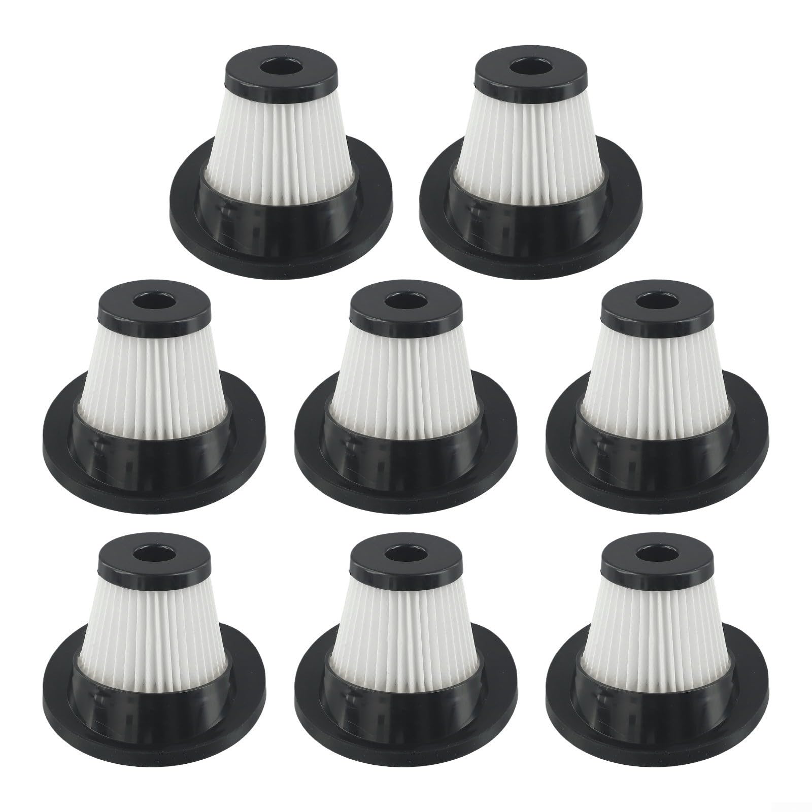Photo 1 of Vacuum Cleaner Filter, Cordless Vacuum Cleaner Replacement Filter Washable Design For VacLife VL188 And VL189, Handheld Vacuum Replacement Accessories(8 PACK)