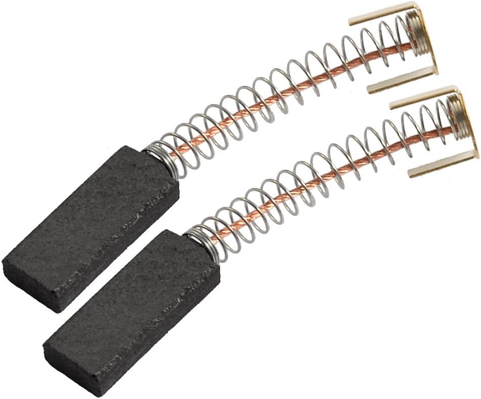 IIVVERR Pair 4mm x 8mm x 20 mm Generic Electric Motor Repair Part Carbon Brush (Par de 4mm x 8mm x 20 mm Pieza de reparación de motor eléctrico genérico Cepillo de carbón