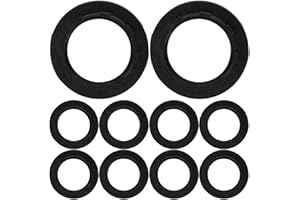 RUNROTOO 10pcs E14 Candelabra Lamp Socket Rings Plastic Threaded Collar 2.8cm Inner Diameter Heat Resistant