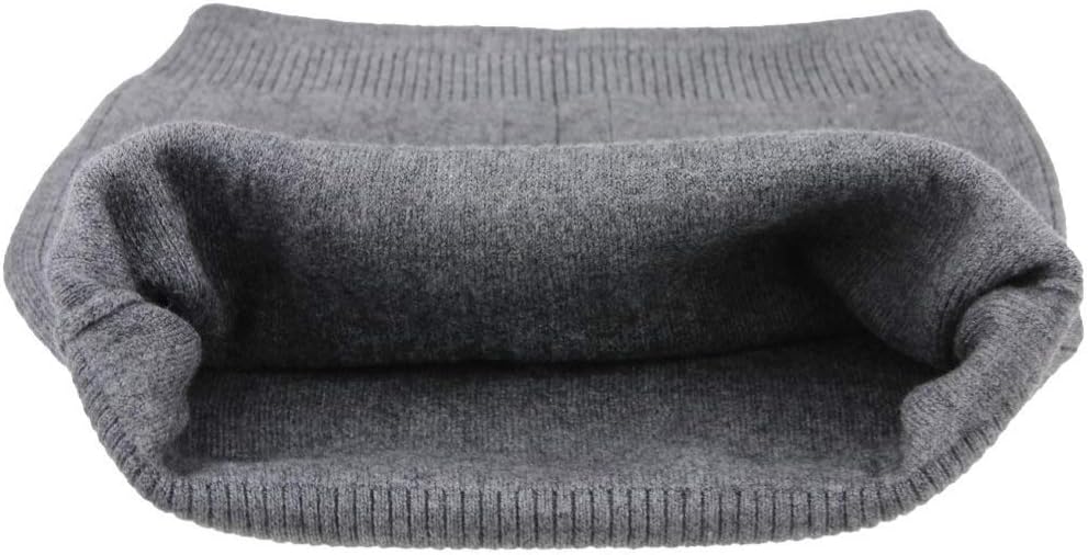 Double Thicken Thermal Cashmere Knit Warmer Band Abdominal Binder Stomach Lumbar Lower Back Support Brace Waist Wrap Belt Belly Band Warm Kidney (Double Cashmere+Grey - Image 3