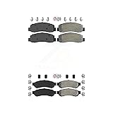AmeriBRAKES Front Rear Semi-Metallic Disc Brake