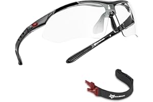 ROCKBROS Pickleball Photochromic Glasses Cycling Glasses with Removable Elasctic & Temple Band Sunglasses Fit for Men Women