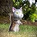 Mcphee Accoutrements Hilarious Hanging Hollow Cat Head Squirrel Feeder