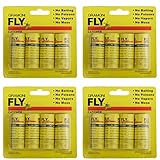 GRAMONI 16PCS Sticky Fly Catcher Trap,Fly Paper Ribbons, Fly Catcher Ribbon,Fly Paper Strips,Fly Trap