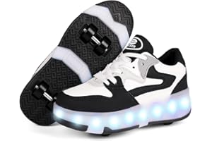 Ufatansy Uforme Roller Shoes Colorful LED Lights Children Light Skate Shoes Fashion Sneakers for Girls Boys