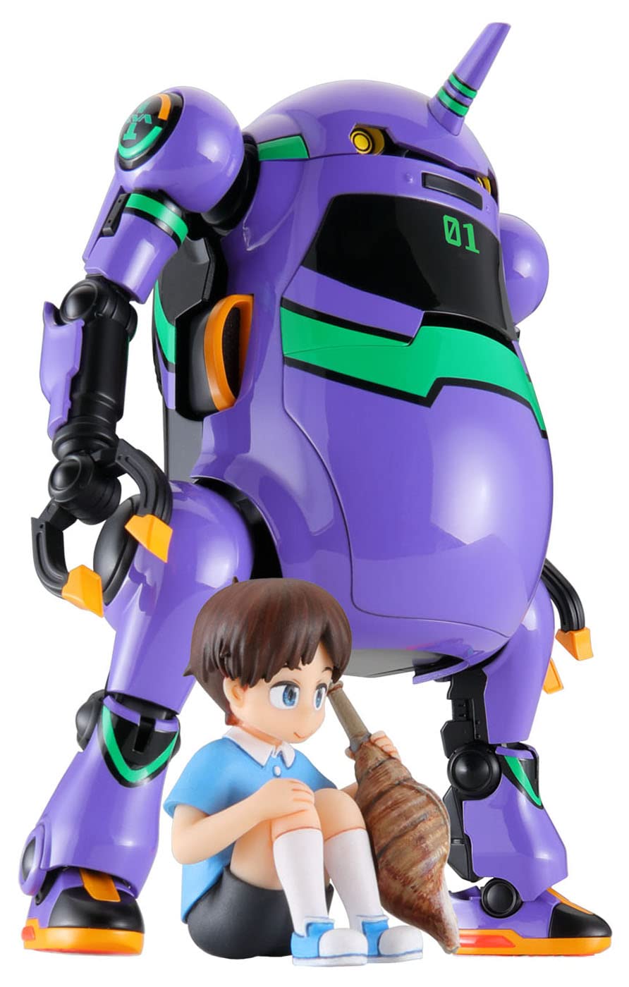 ハセガワ 1:20 MechatroWeGo EVA Collab Series Vol.5 Shogouki + Shinji Ikari Model Kit