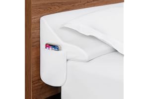 Selectico King Size Bed Wedge Pillow for Headboard, Mattress Wedge Gap Filler for Better Sleep Height, Triangle Pillow Wedge Filling 0-5" Headboard Gap, Wedge Pillow for King Bed Headboard(76"x10"x6")