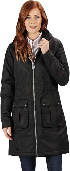 regatta women's romina waterproof and breathable insulated hooded jacket