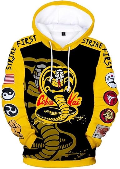 cobra kai hoodie amazon