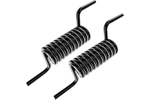 Yubunt Toy Transport Vehicle Ramp Door Spring 173067 Replacement Part, Suitable for High-Strength Ramp Door Spring Replacement in Towing Vehicles (2Pcs Black)