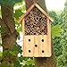 bambeco Log Cabin Bee House - 7 W x 4 D x 10 H