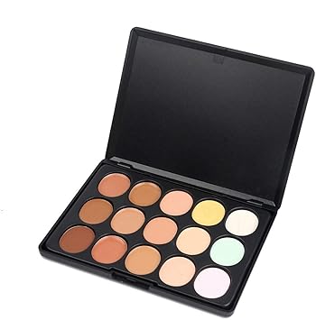 Preyansh 15 Shades Highlighter Contour Cream Concealer Palette