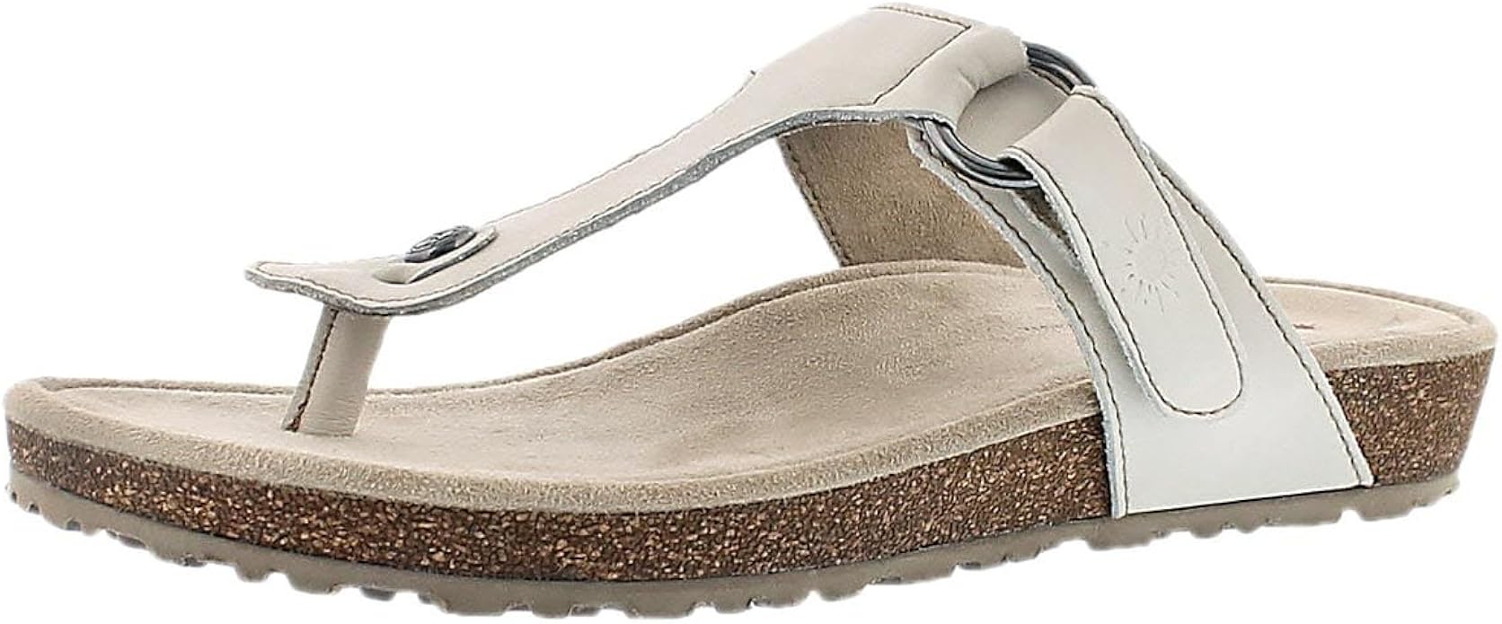 taos silver sandals
