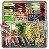 Fishing-Lure-Set-180pcs-Set-Artificial-Bait-Lure-Plastic-Fishing-Lures-Minnow-Popper-Pencil-Crank-Rattle-with-Hooks-Metal-Spoon-Hard-Baits-Fresh-Water