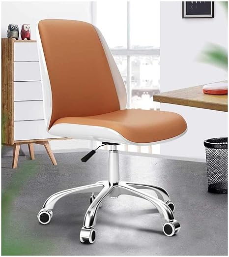 Amazon Co Jp 椅子 オフィスチェア デスクチェア おしゃれ 昇降機能付き デスクチェア オフィスチェア パソコンチェア 学習椅子 椅子 高さ調節可能 360度回転 子供 元気色 オレンジ 文房具 オフィス用品