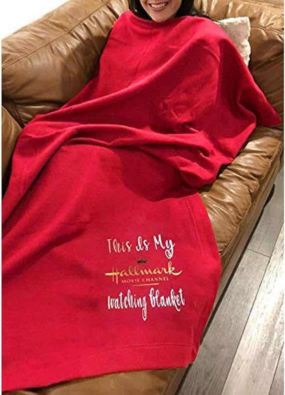 xanam This is My Hallmark Christmas Movie Watching Blanket Home Fleece